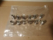 Fits Ford F-150 2015-2023 OEM Replacement Solid Chrome Lug Nuts 14x1.5/ 12pc