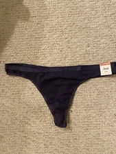 JENNI Women's Thong Nairobi Dusk Small Core Panty Tabl Navy XXXL