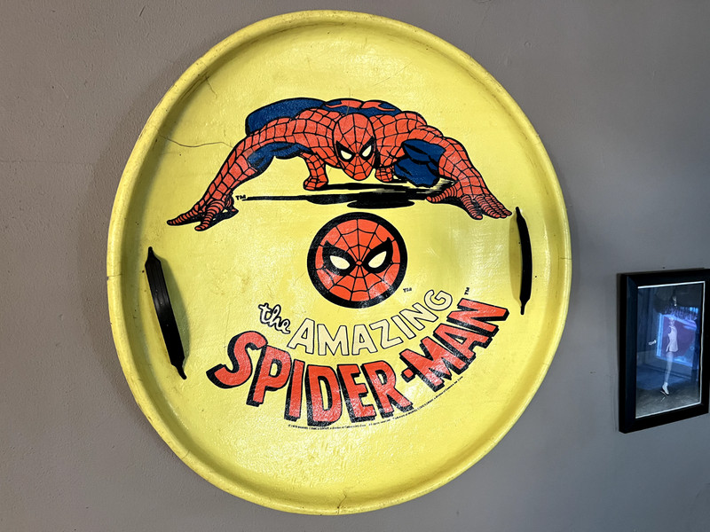 Vintage 1979 Amazing Spider-Man Saucer-Sled - Marvelmania!