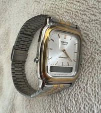 OROLOGIO VINTAGE CASIO QUARZO ANALOGICO E LCD - 702A1 - S11 - BBA11