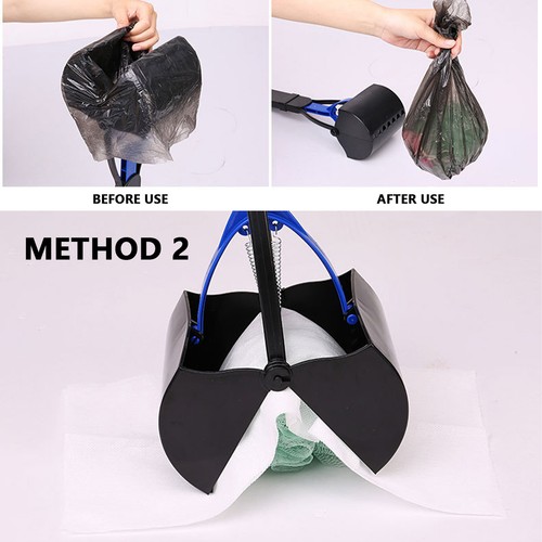 Durable 23-inch Long Portable Poop Scooper with Easy-to-Pull Handle Poop Pickup - Picture 11 of 17