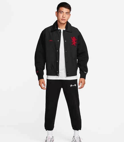 Nike Lebron James Men's Storm-FIT ADV Jacket lion black & Red Fb7125 010 Sz M - Picture 10 of 14