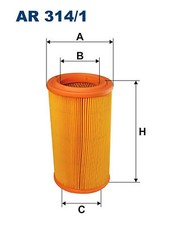 FILTRON AR 314/1 LUFTFILTER FÜR CITROËN PEUGEOT