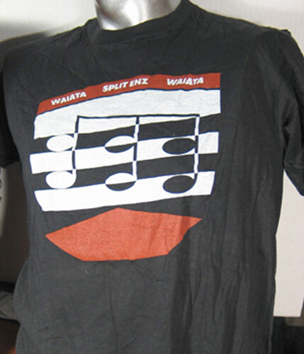 ORIGINAL SPLIT ENZ 1981 WORLD TOUR T-SHIRT, Size SMALL - Picture 1 of 3