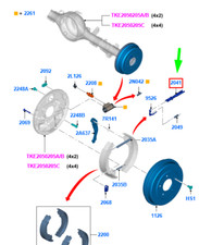 Tambour de frein Ford RANGER