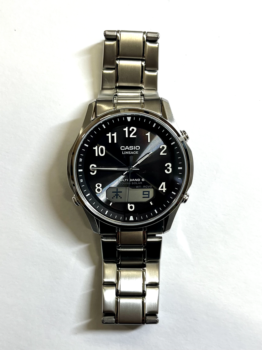 CASIO LINEAGE LCW-M100TSE-1A2JF Tough Solar Atomic Radio