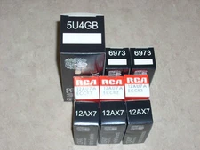 AMI JUKEBOX AMPLIFIER TUBE KIT FOR J K OR CONTINENTAL 1 MONO AMPS ONLY