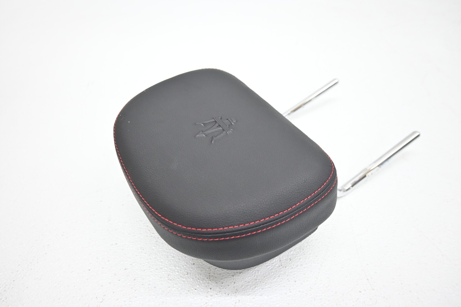 ⭐ 14-22 Maserati Ghibli Front Seat Headrest Restraint Leather Trim Black Oem
