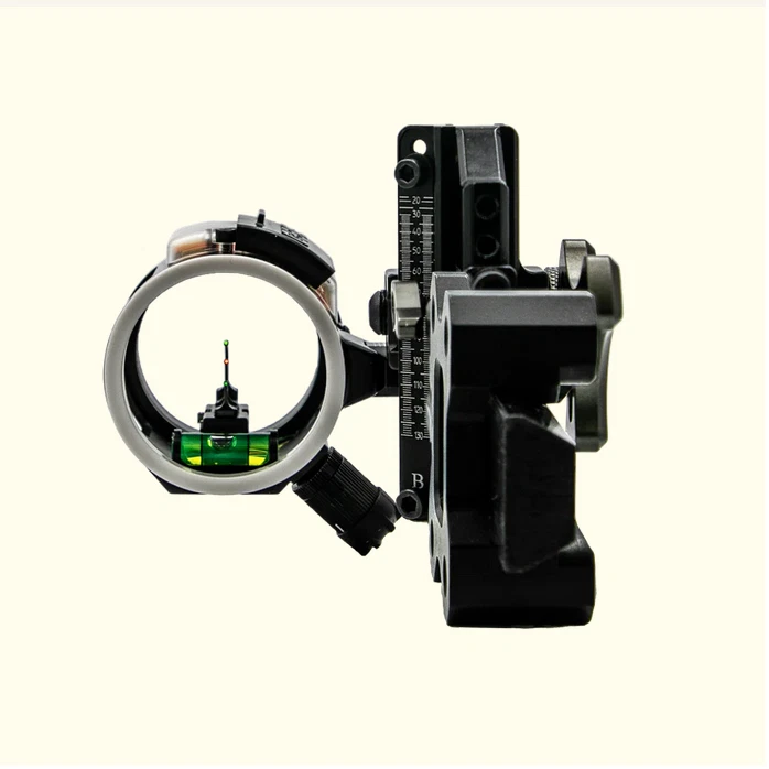CBE TREK PRO 3V VERTICAL 3 PIN BOW SIGHT w/ LIGHT .010" RH-NEW - Image 2 of 4
