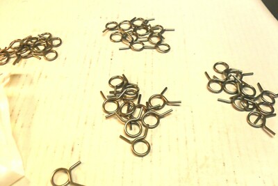 qty 41 -  Mcmaster-Carr Clamp Springs 1/2'' nib