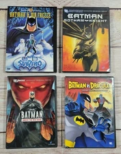 (4) Animated Batman Movies vs: Red Hood, Mr. Freeze, Gotham Knight, Dracula DVD