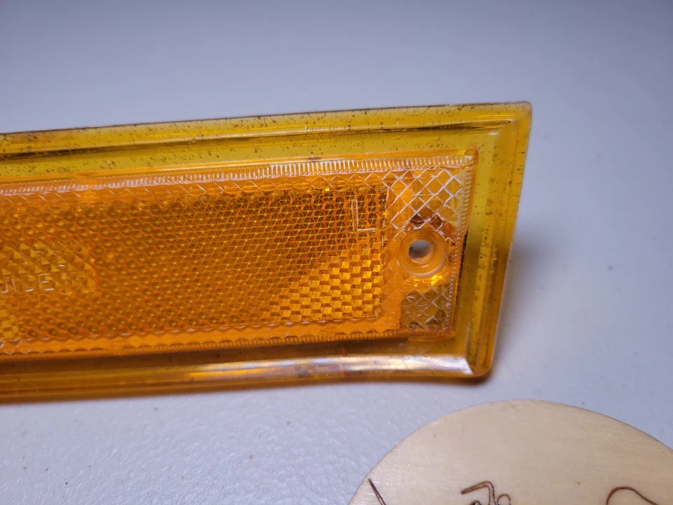 81-91 Chevrolet GMC carrocería cuadrada guardabarros luz señal de giro lente carcasa marcador estacionamiento Foto 4 de 4