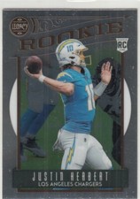 2020 Panini Chronicles Base Legacy Optichrome JUSTIN HERBERT RC #203 Chargers