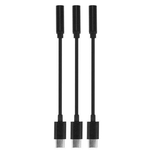 3 Pcs Adapter Cable Type Headphone Type-c to Data Jack USB 3.5mm - 第 1/12 張圖片