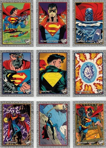 1993 Skybox The Return of Superman You Pick the Base Card Finish Your Set