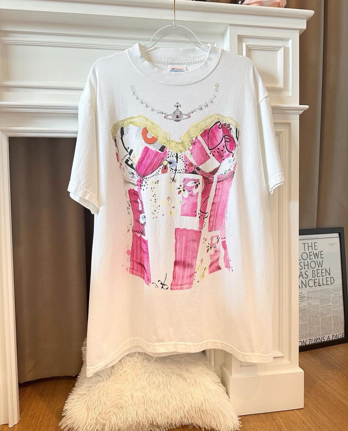 Corset Printed T-Shirt : XL-image