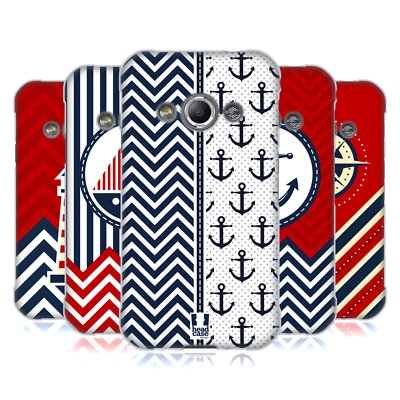 HEAD CASE DESIGNS ZIGZAG NAUTIQUE SOFT GEL CASE FOR SAMSUNG PHONES 4