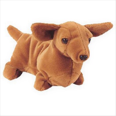 Ty Beanie Babies Weenie The Dachshund Dog Toy 1995 retired vintage plush  puppy 783719841972|
