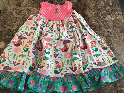 Eleanor Rose Cutie Mermaids Gigi Dress New 7/8