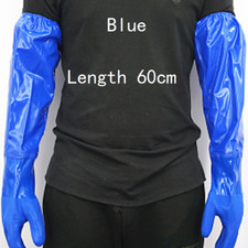 1 Pair Men Long Gloves Waterproof Anti-oil Labor Workwear Household Industrial