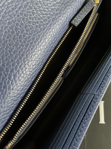 gucci gg lock chain shoulder bag with box & shopper, leather from japan yb401 - Picture 6 of 14