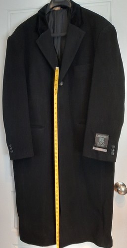 XXIOTTI Berlino 48L Men's NEW 65% Wool and 10% Cashmere Long Overcoat Jacket NWT - Picture 11 of 15