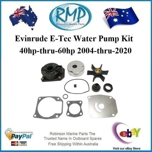 A Evinrude ETec Water Pump Kit 40hpthru60hp 2004thru2020 R 5000308