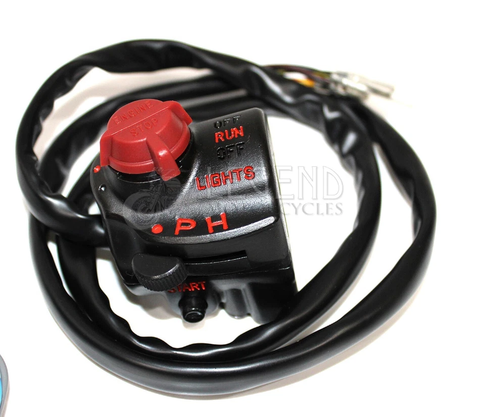 Honda CB400F Both Switch Gear Left & Right Hand / Controls 1975 1977 B6-04 - Image 2 of 3