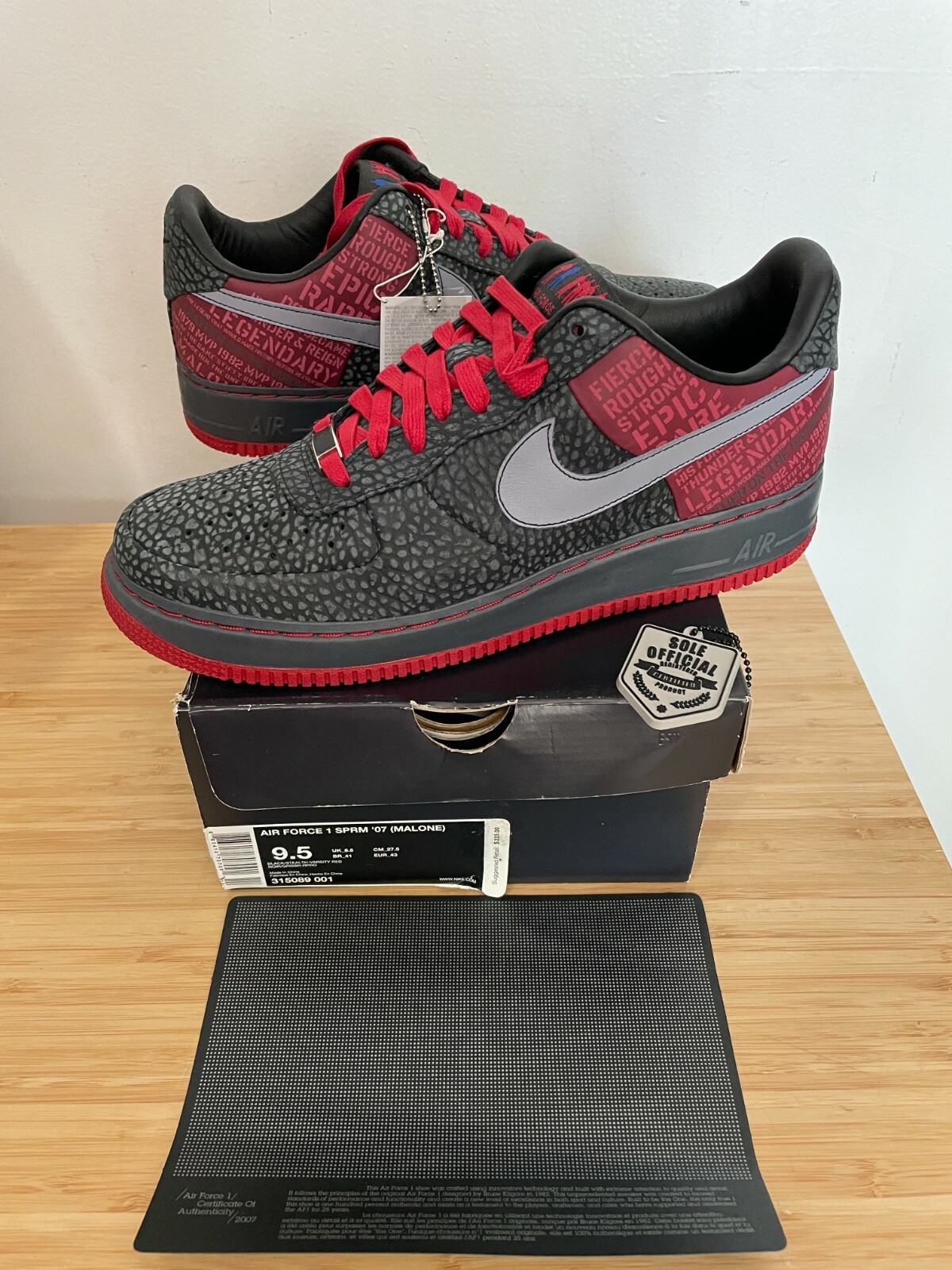 nike air force 1 supreme original