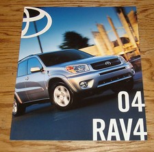 Original 2004 Toyota RAV4 Sales Brochure 04