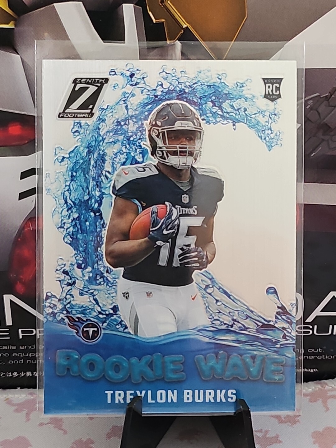 2022 Panini NFL Zenith Rookie Wave Treylon Burks #RW-TB Tennesee Titans