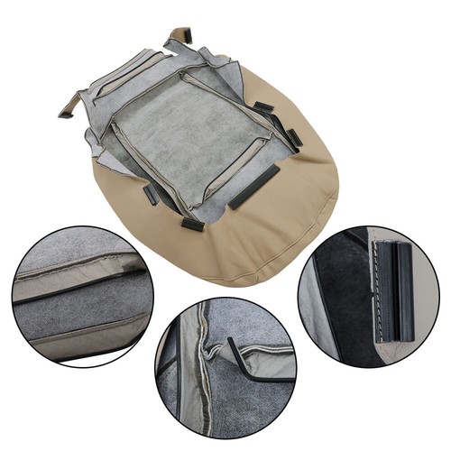 Seat Cover Driver & Passenger Bottom & Back Perforated Tan For Lexus ES350 07-09 - Foto 12 di 12