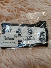 New Minnie  Mickey Disney Cloth Face Mask Size Medium Adult Parks Reusable