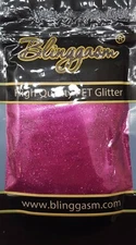 METALLIC SOLVENT RESISTANT GLITTER  3.5 OZ BY WEIGHT #54 B0903 PINK