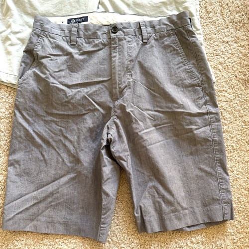 Lot Of 2 J.Crew & Core Control Comfort Mens Chino Shorts 32 Classic Fit - Imagen 2 de 6