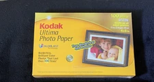Kodak Ultima 4x6 Satin Photo Paper 100 sheets NEW SEALED