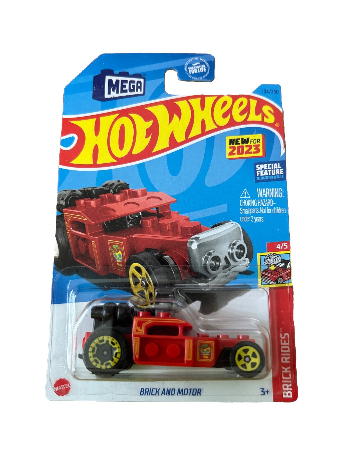Hot Wheels - 2023 Brick Rides 4/5 Brick And Motor 104/250 (BBHKG37)