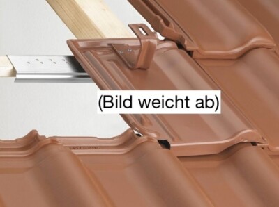 Parotec Geïsoleerde Verstelbare Dakdoorvoer EVO DN125 voor Nelskamp - Kronen dakpan - Ventilatieschoorsteen - Ventilatiedoorvoer (RAL 8004 - Bakstenen rood