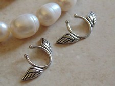 Clip On Non-Piercing Nipple Ring with Angel Wings.