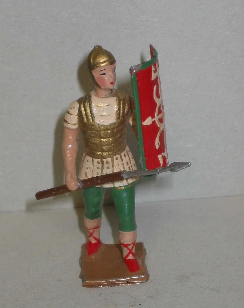 Petits soldats en plastique à peindre romains