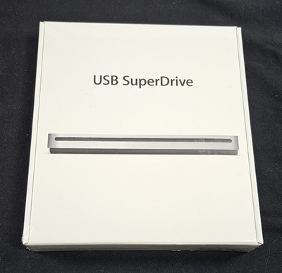Apple USB SuperDrive A1379 MD564ZM/A External Optical Drive   Silver - USB A