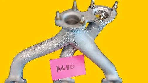 MG ВОССТАНОВЛЕННЫЙ - оригинальный выпускной коллектор - MGB 1962 - 1980 K680 - Изображение 4 из 4