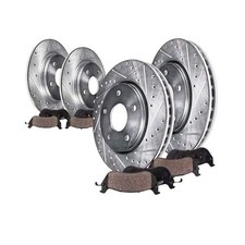 Jetta GL GLI GLS GLX TDI 1999-2006 Brake Pad Rotor Kit Front Rear