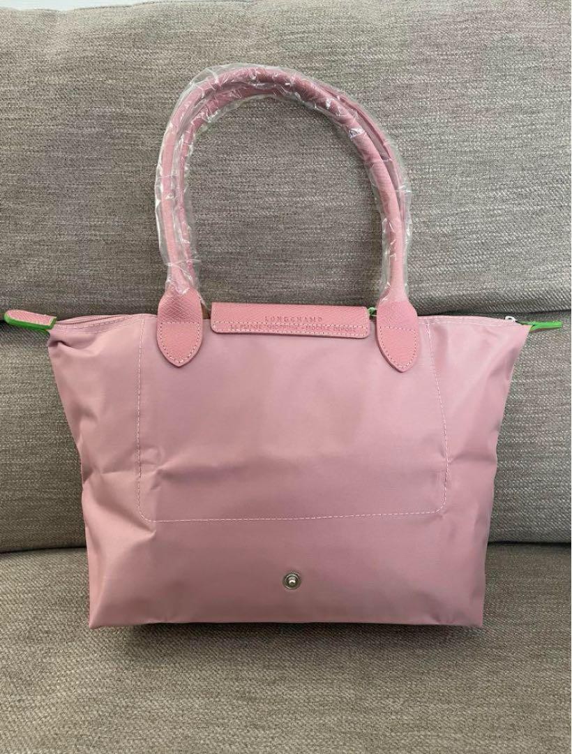 Longchamp Tote Bag, Medium Size, Shoulder Bag, Sakura Pink New