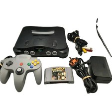 Nintendo 64 N64 Console Bundle w Controller and Quake Game Tested Working