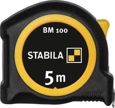 Stabila Taschenbandmaß BM 100 19568 Maßbänder Taschenbandmaß