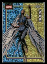 2026 Topps Chrome Marvel Comics #154 Shuri Dazzler's Rhythm Refractor #/80