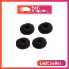 4 Pack Extra Small Hair Bun Maker Mini Chignon Hair Doughnut Shaper Hair Donut S