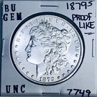 1879 S BU GEM MORGAN SILVER DOLLAR UNC MS+++ U.S. MINT RARE COIN 7749