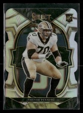 2022 Panini Select #29 Trevor Penning Silver Prizm Die Cut